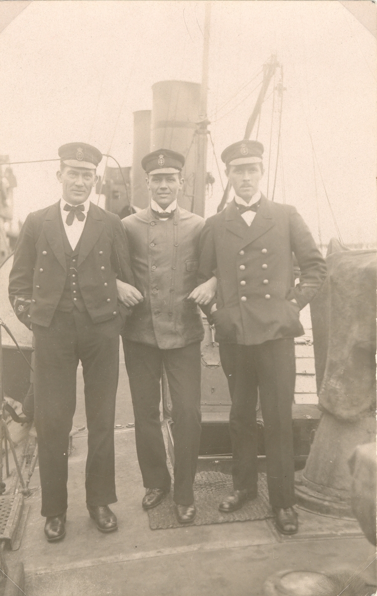 Albatross.
Minsvepning utanför Oskarshamn 1916 tillsammans med tyska sjömän från Albatross.