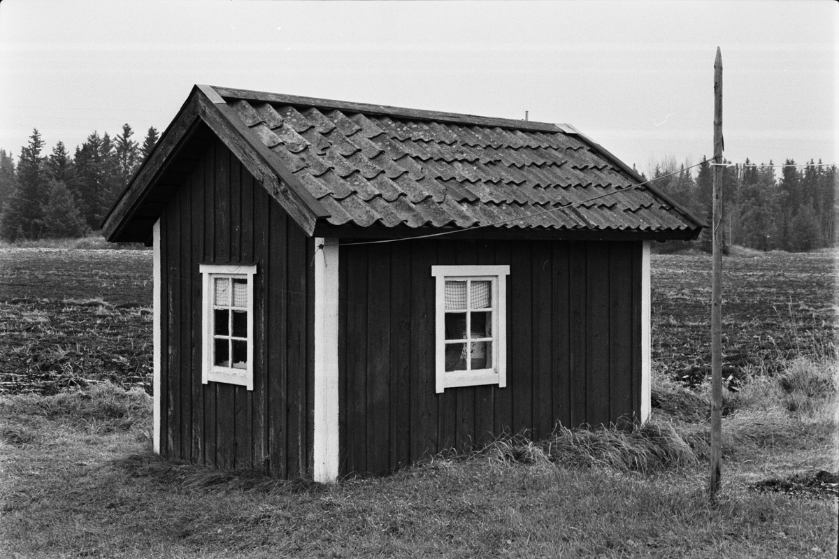 Tvättstuga och förråd, Tensta-Forsa 11:2, Tensta socken, Uppland 1978