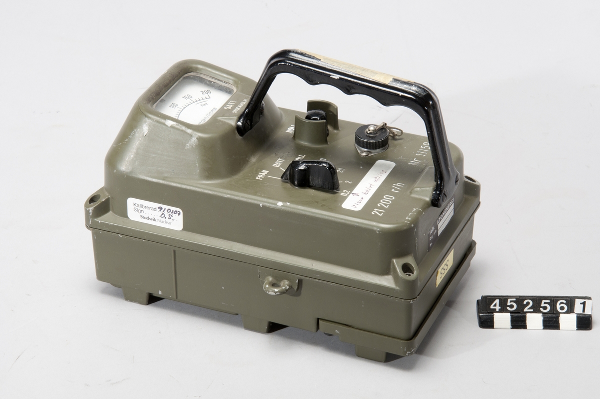 Strålningsmätare, Intensimeter 21 - Tekniska museet / DigitaltMuseum