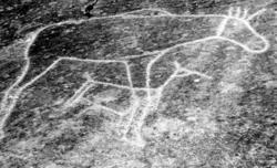 Hellerisninger på Boggestranda i Eidsvåg, Nesset kommune, hv