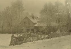 ";Fru Ottos hus. Lillestrøm"; Datering er ukjent. Fra Nordmø