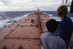 Fordekket på T/T ‘Wind Eagle’ (b. 1977, Kockums Varv, Malmø,