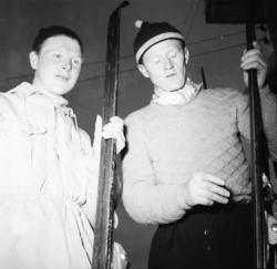 Vardens arkiv. "K.M. ski i Svartdal"  21.01.1954