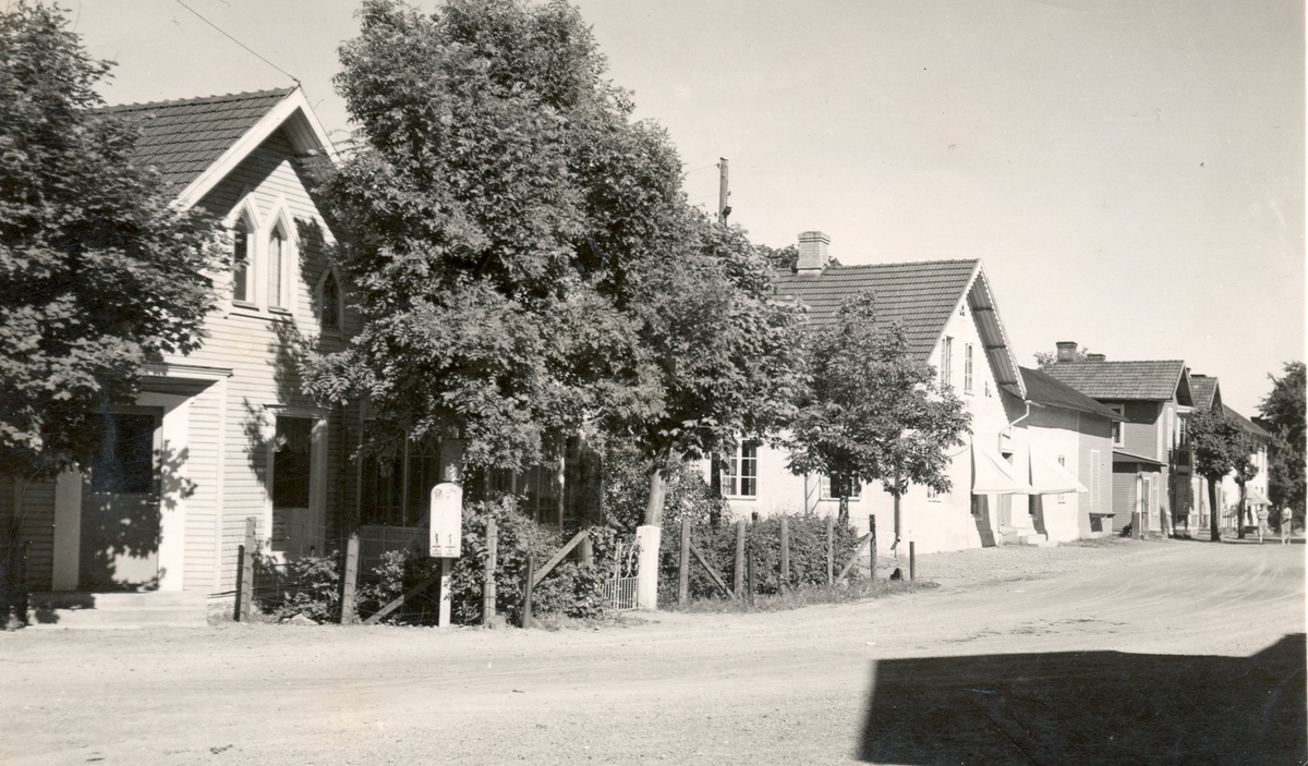 Villagata i Målerås.
