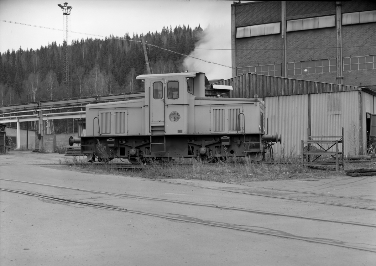 Industrilok på en bild tagen på Lesjöfors bruks område.