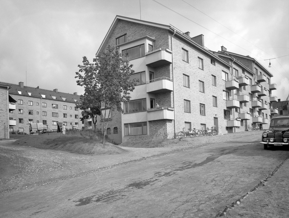 Nygatan 31 i kvarteret Nyckeln. Bilden beställdes av L E Lundbergs ...