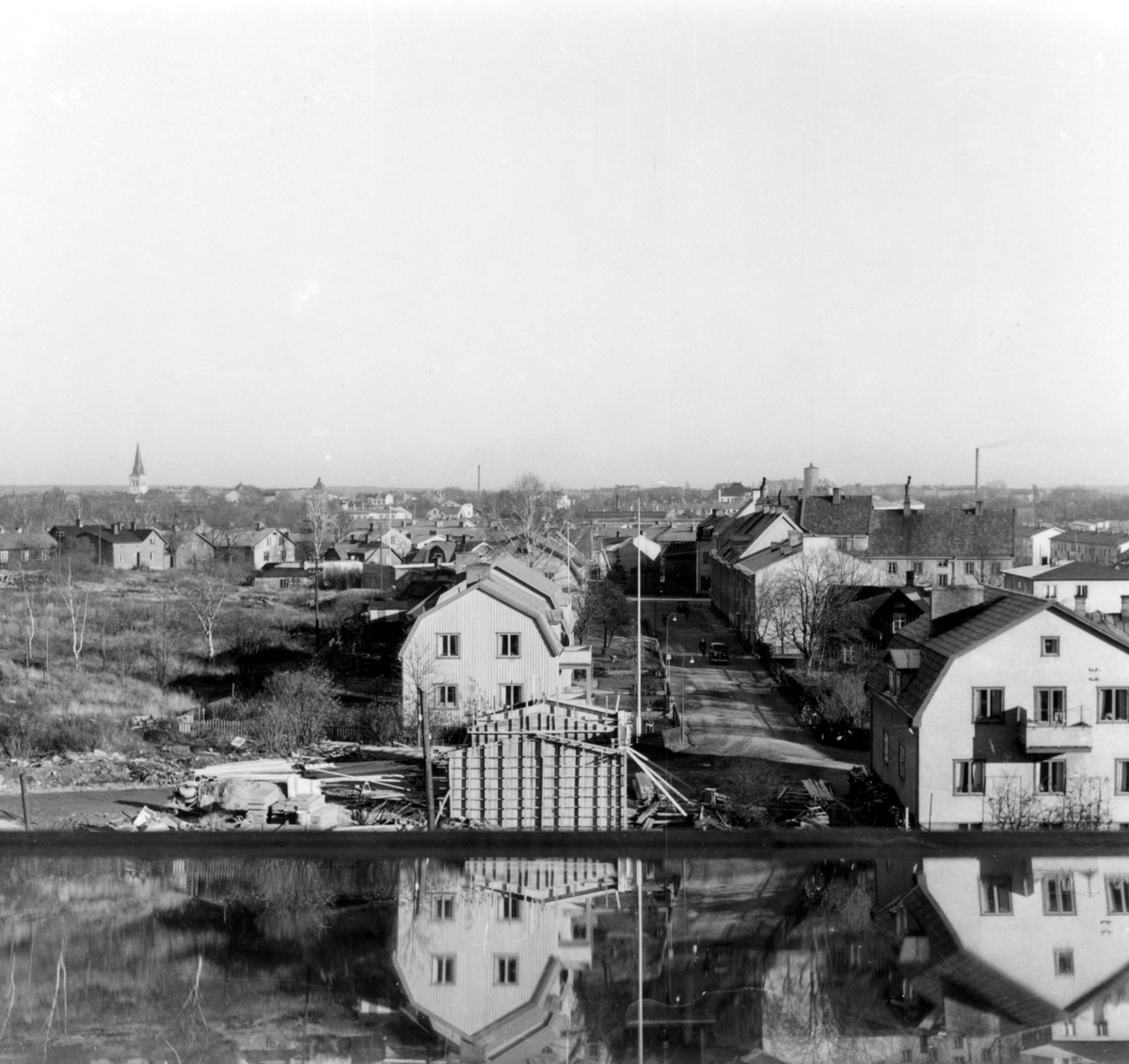 Fryksdalsgatan i mitten på 1950-talet.