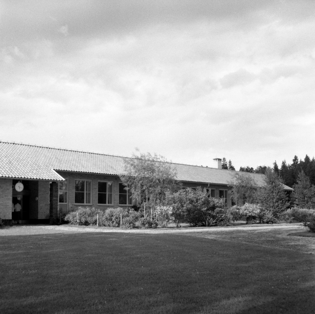 Någonstans i Värmland - från slutet av 1950-talet. Svanskogs skola.
