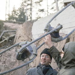 Arbeidsformann er ute på anlegg