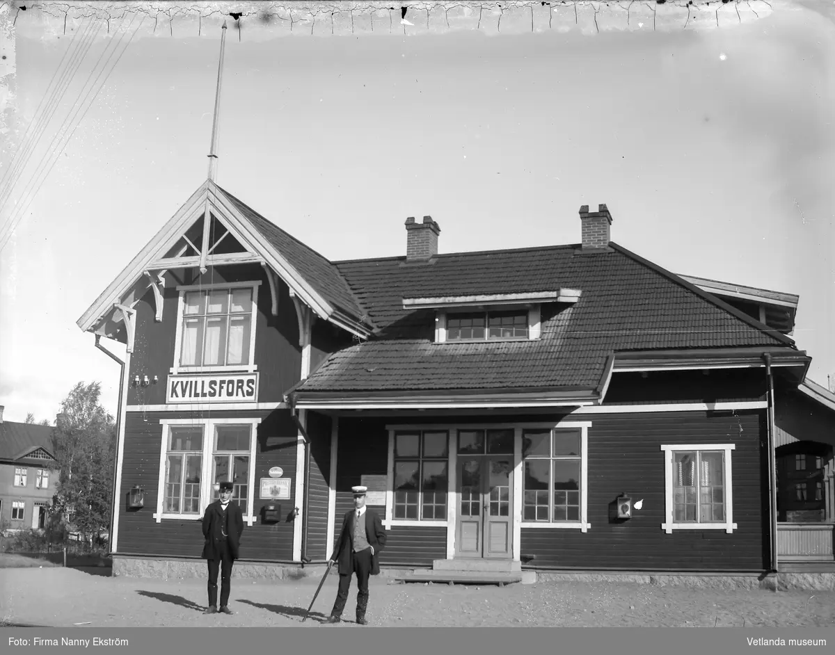 Kvillsfors station.