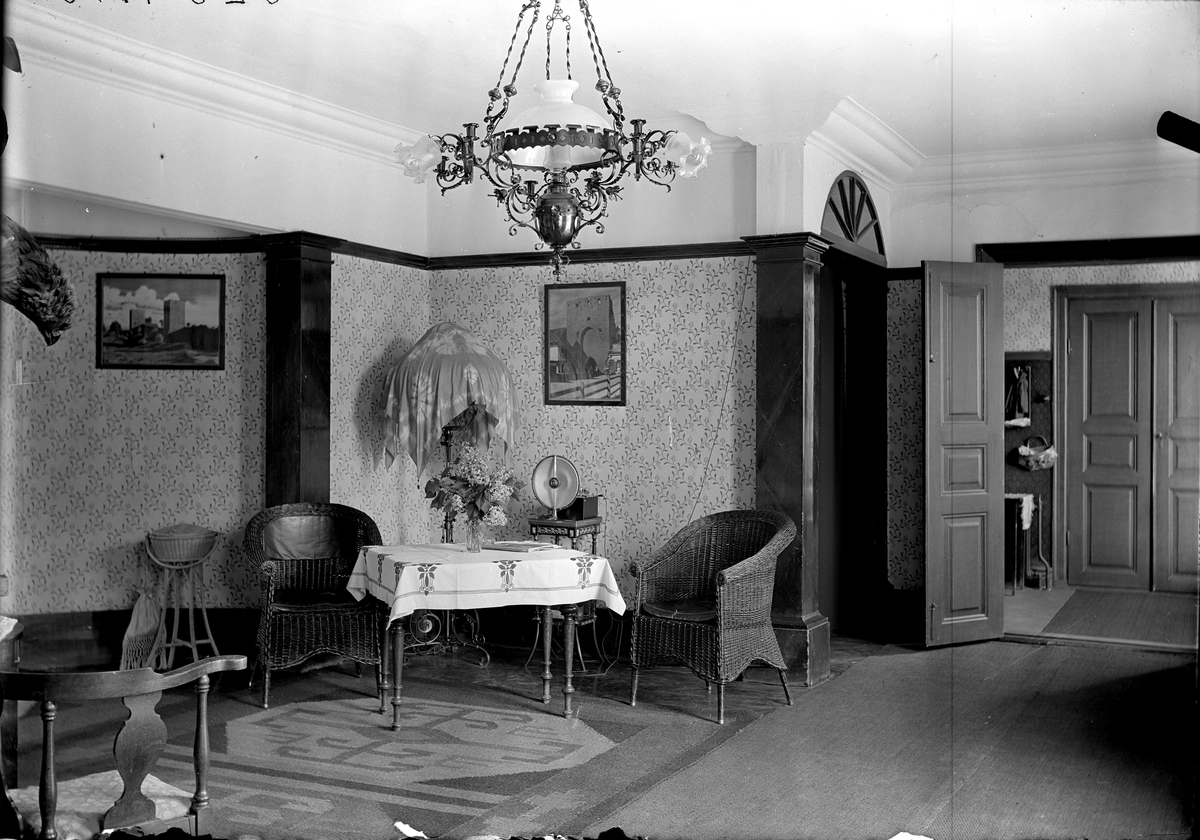 Interiör, Stäholm. 1927-28.