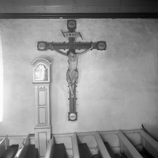 Nöttja kyrka. 1949.