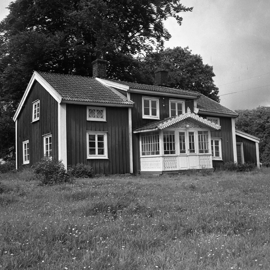 Prästgården i Sköldstad, Kvenneberga. 1963