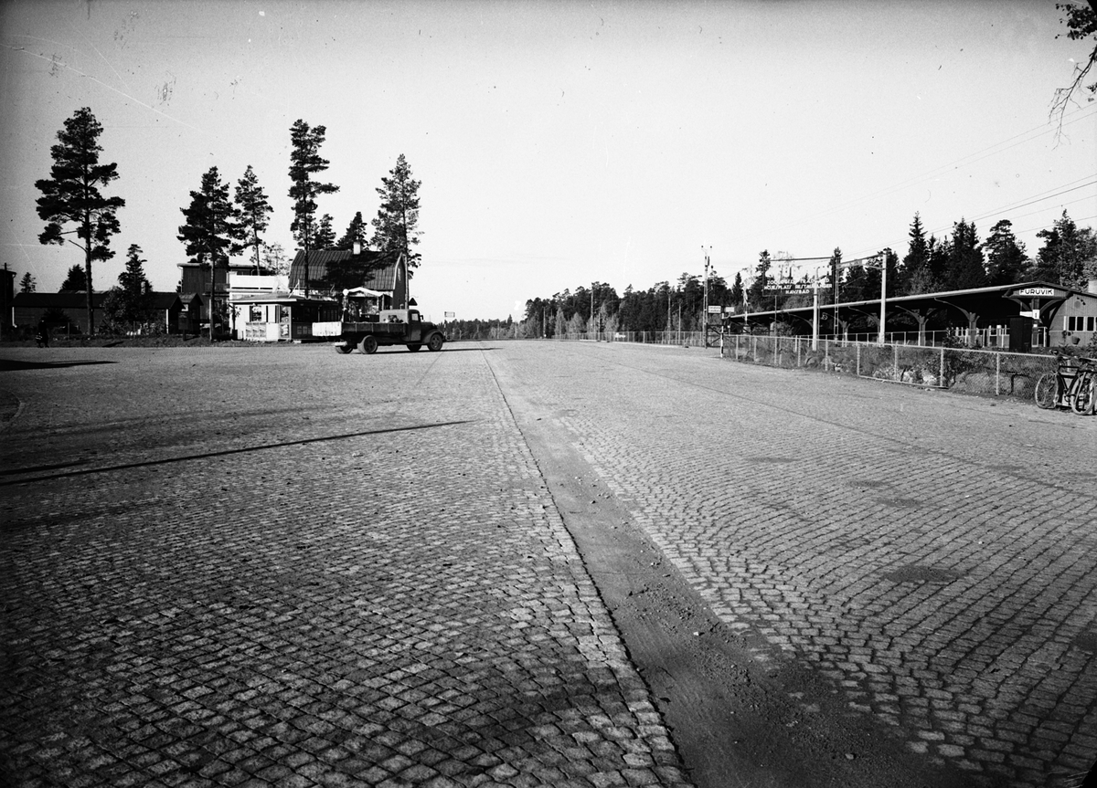 Gästriklands vägdistrikt. Ingenjör Lundberg. År 1939