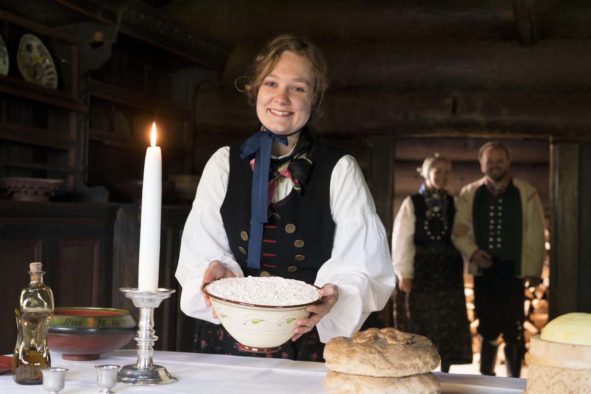 Julemarked pÃ¥ Norsk Folkemuseum i Oslo