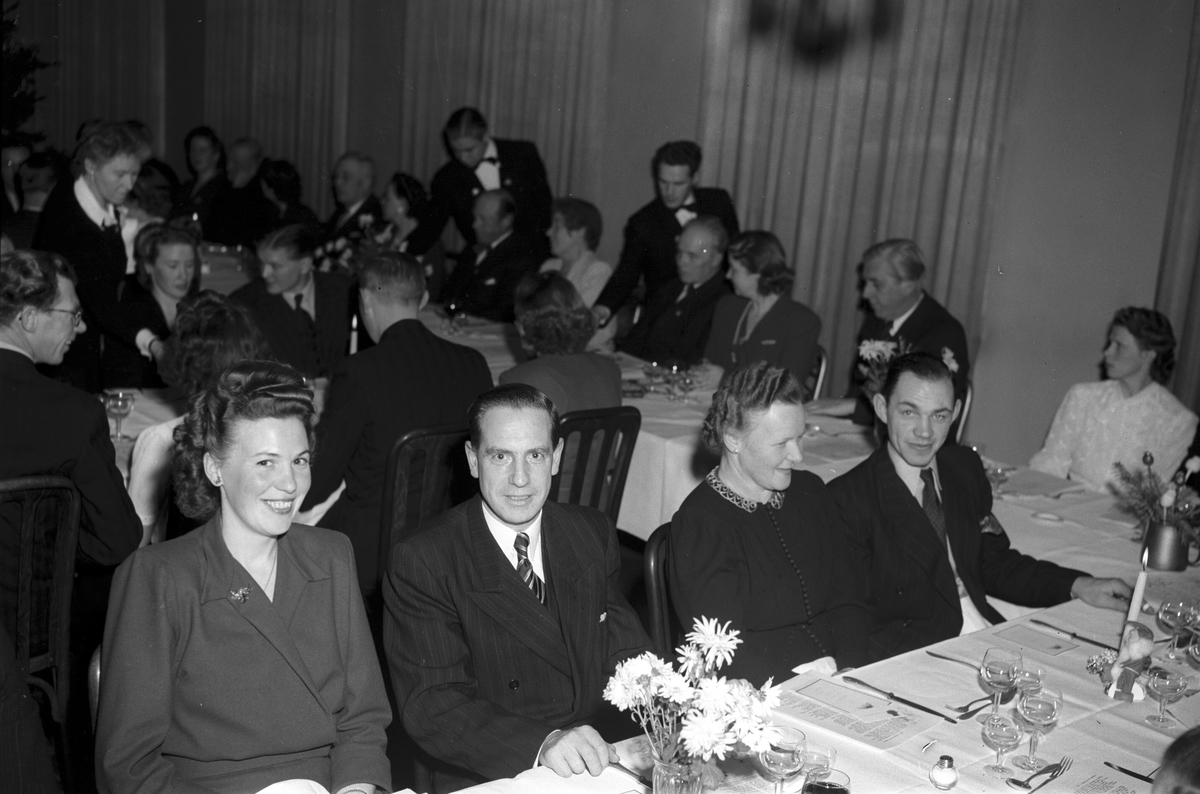Engwall, Wictor & Co. Julfest. Januari 1948.