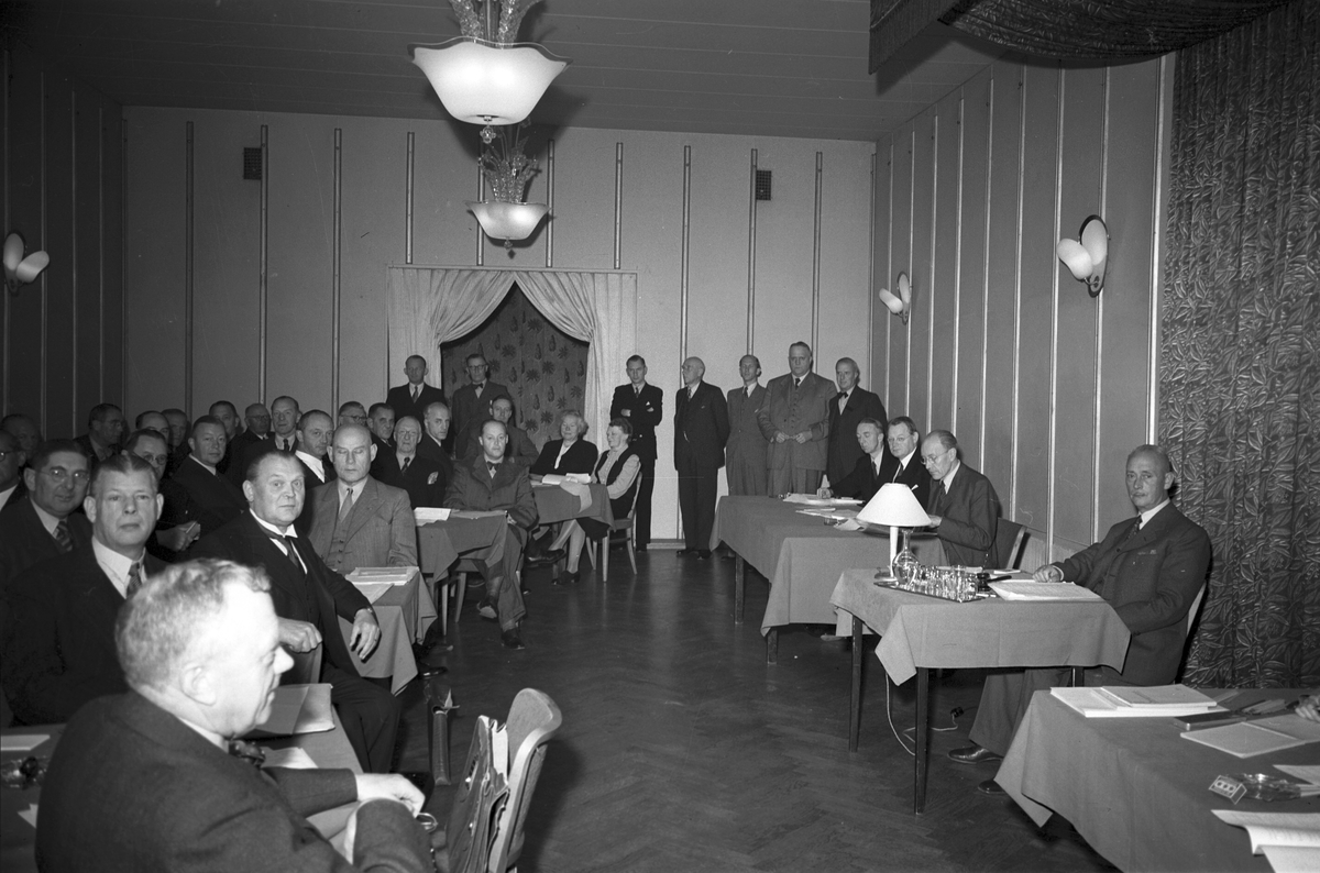 Posttjänstemän på Hotell Baltic. 1947.