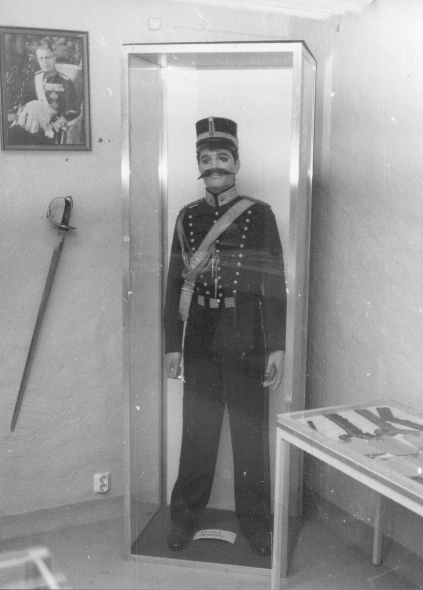 Uniform, Generalmajor Årmanns. Regementsmuséet, gamla.