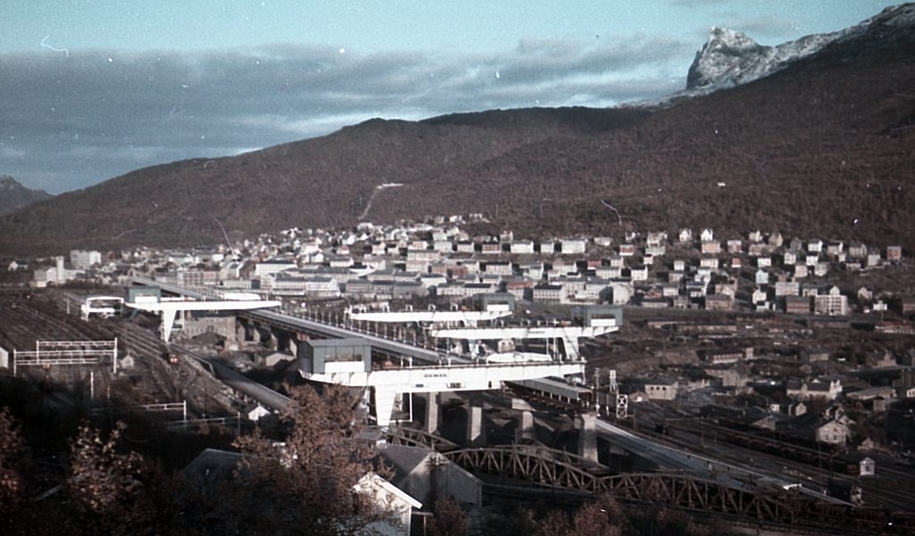 Demag-anlegget i Narvik. Losse- og lasteanlegg for jernmalm
