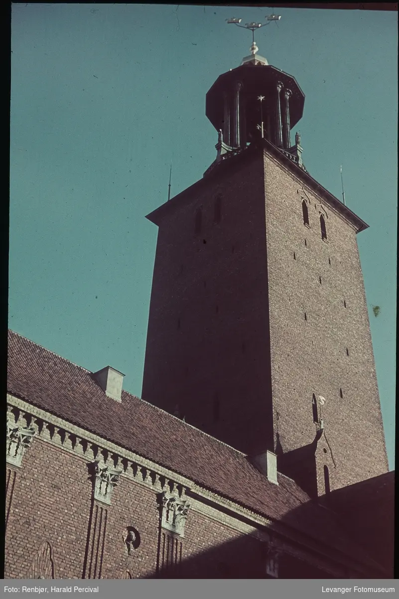 Tårne på Stockholms stadshus.