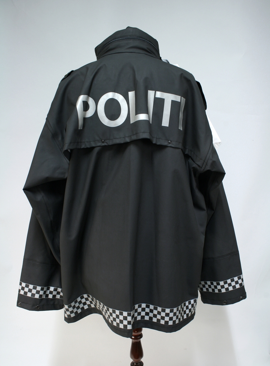 Regnjakke, politiuniform, Modell 1993, ubrukt