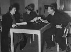 Tore Segelcke, Gerda Ring og Harald Schwenzen.