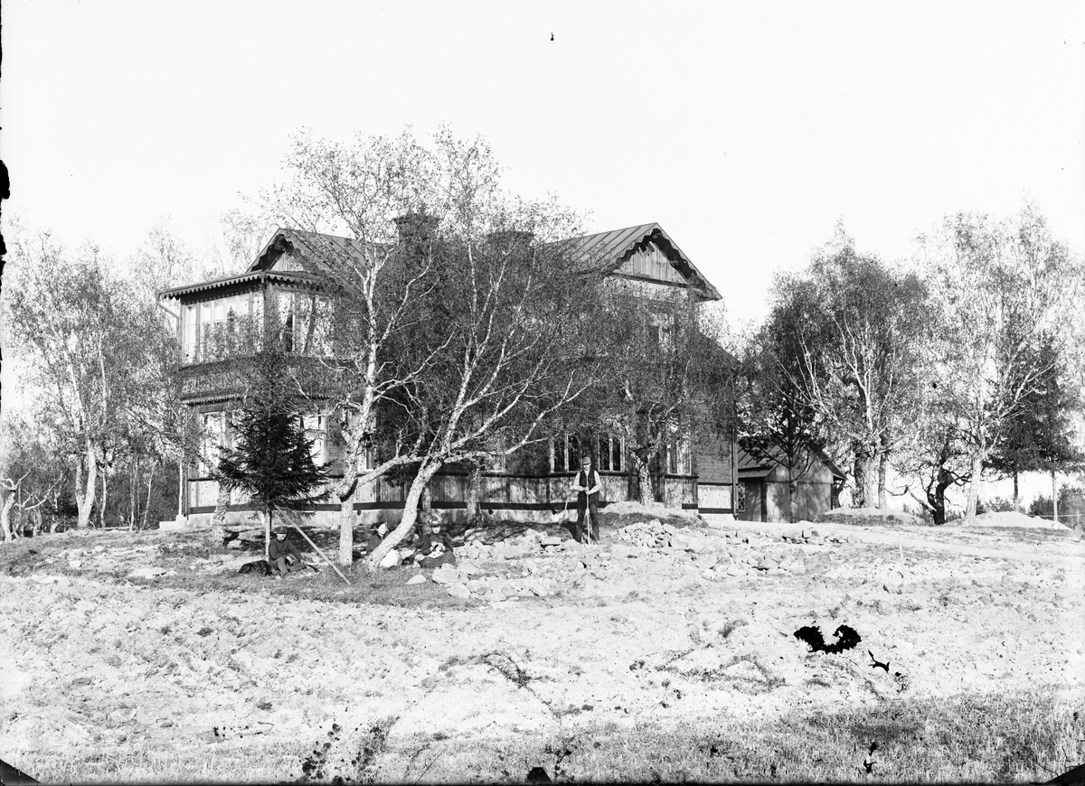 Villa Gustafsberg vid Källvägen, Östhammar, Uppland