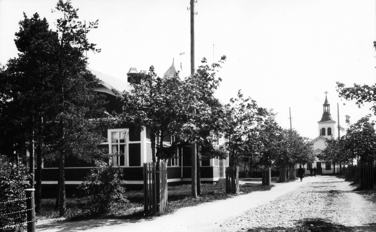 Kyrkogatan i Sandviken, 1926.