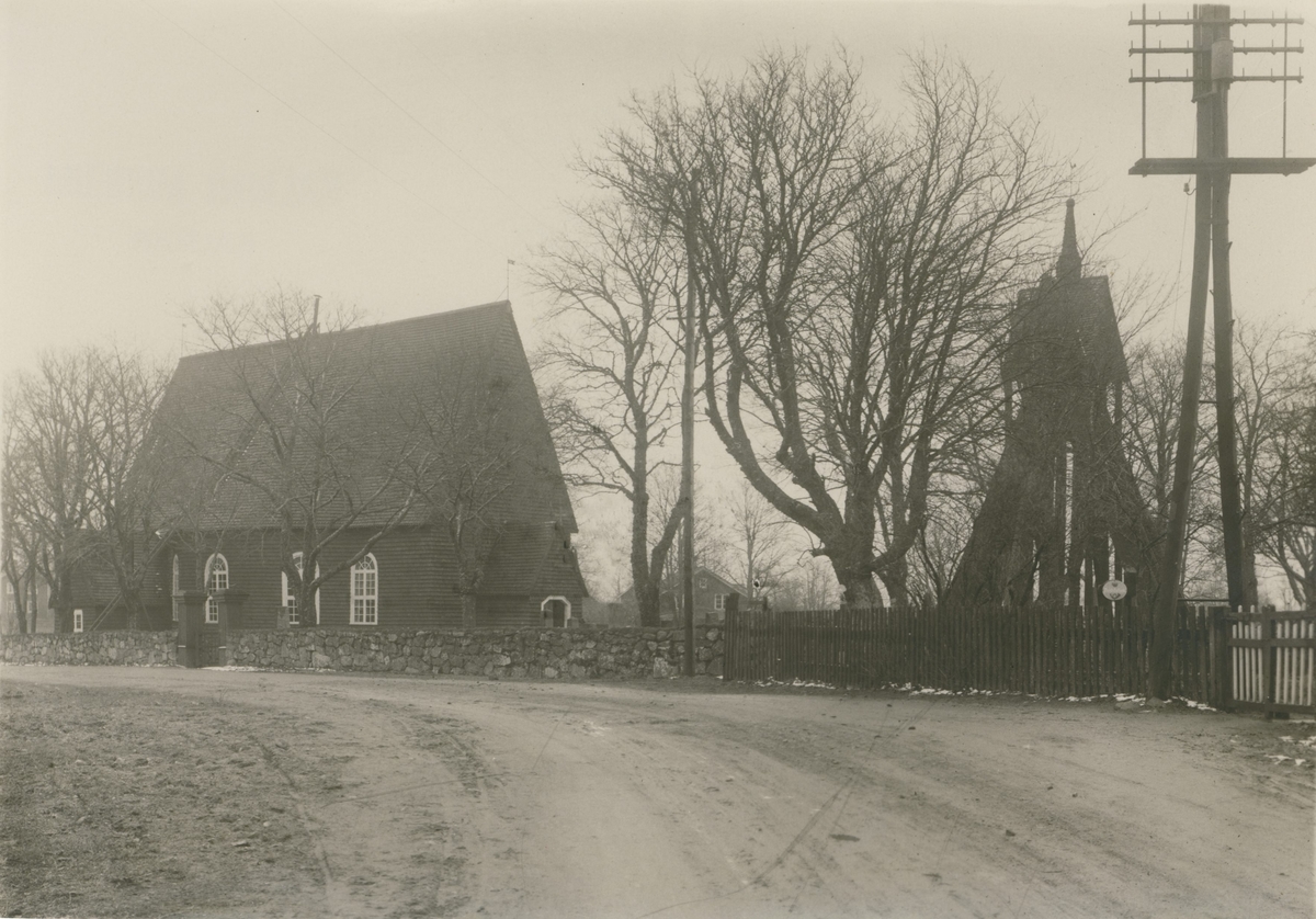 Kråksmåla kyrka 1926.