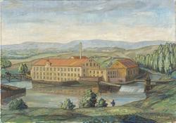 Bentse Brug 1858 [Oljemaleri]