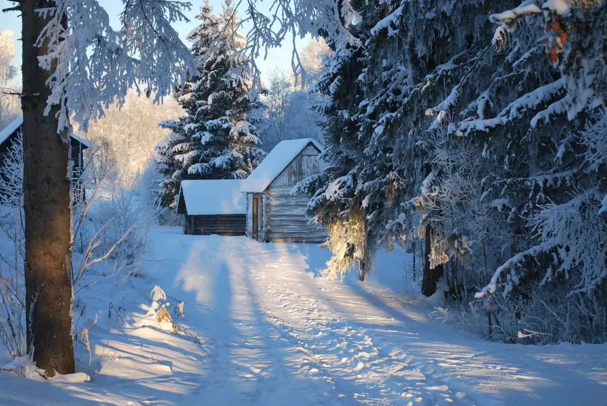 Migrasjonsmuseet, Gundersonstua, vinter