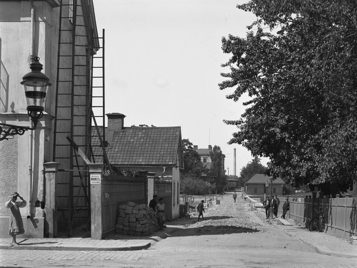 Orig. text: Hamngatan från Storgatan mot Ågatan. - Bild Linköping ...