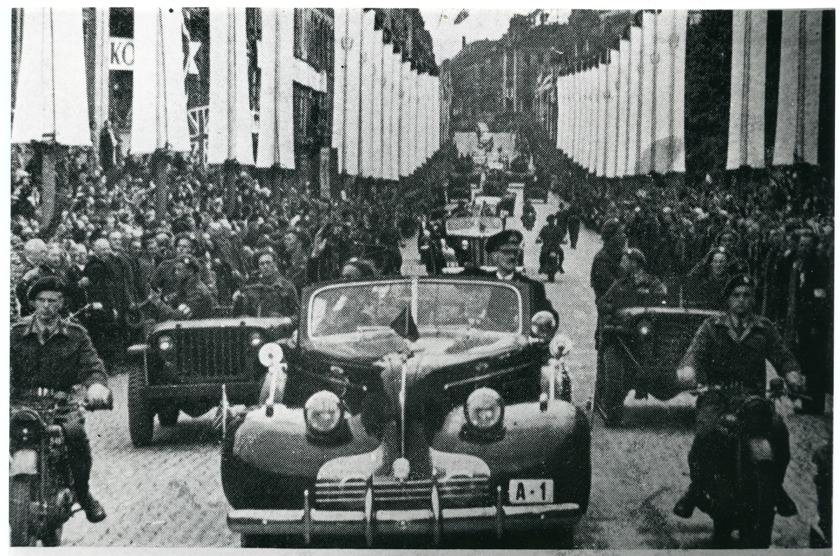 Heimkomsten til Håkon 7. den 7. juni 1945.