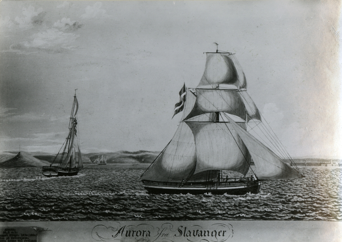 Slupp 'Aurora' (b.1833, Stavanger)
