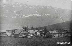 Gardsbruk, stabbur, bolighus, fjøs