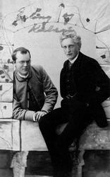 Erling Bjørnson, Carl Keilhau, lærer,