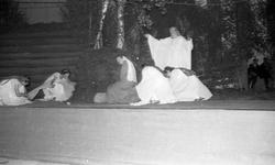 Fra utstillingen om høsten under byjubileet i 1936, teater.