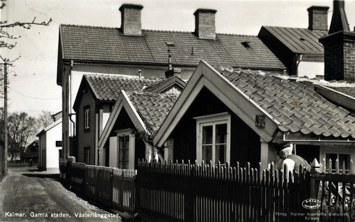 Västerlånggatan i Gamla staden 7/9 1938.