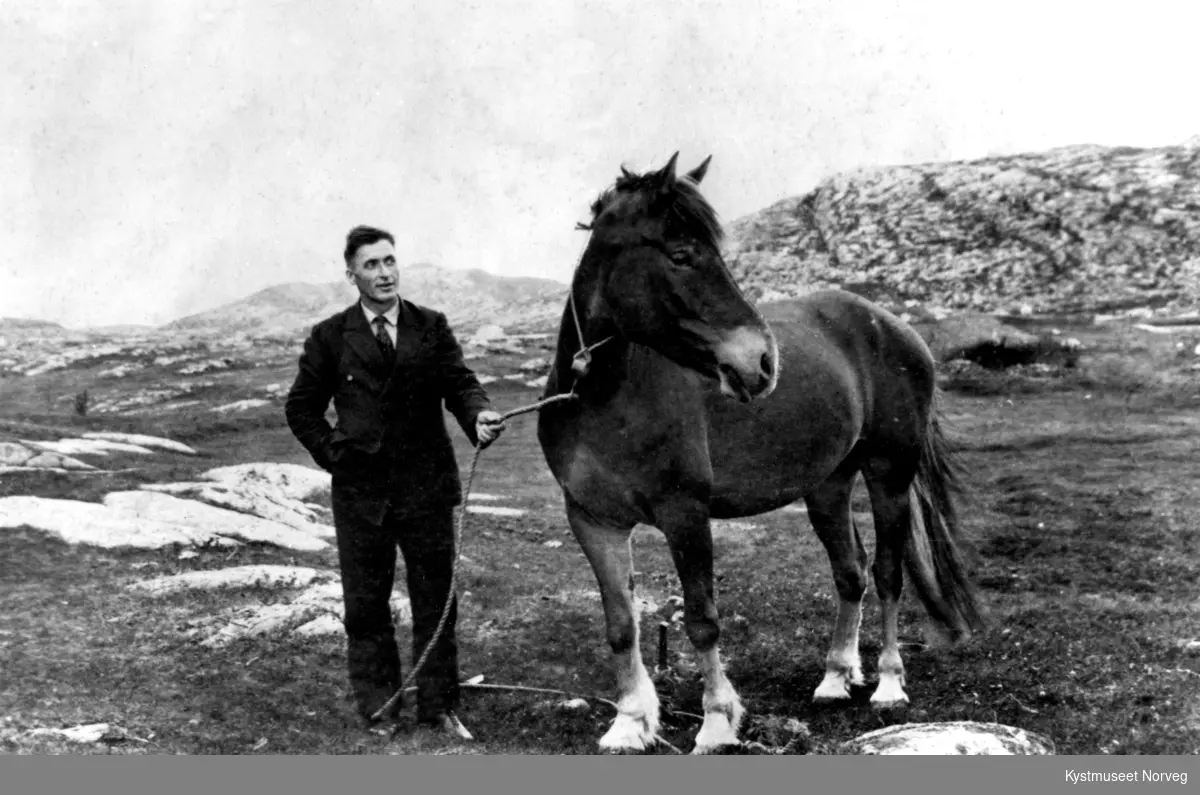 Toralf Storsul med hest