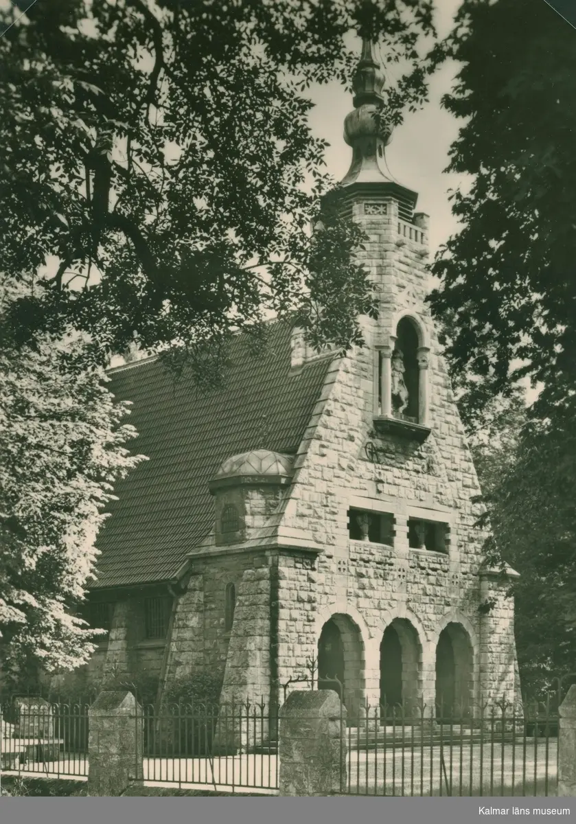 Gustav-Adolf kapellet, Lützen, ritat av arkitekten Lars Israel Wahlman.