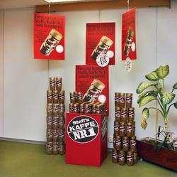 Reklamebilder for kaffegrossist Einar Staff