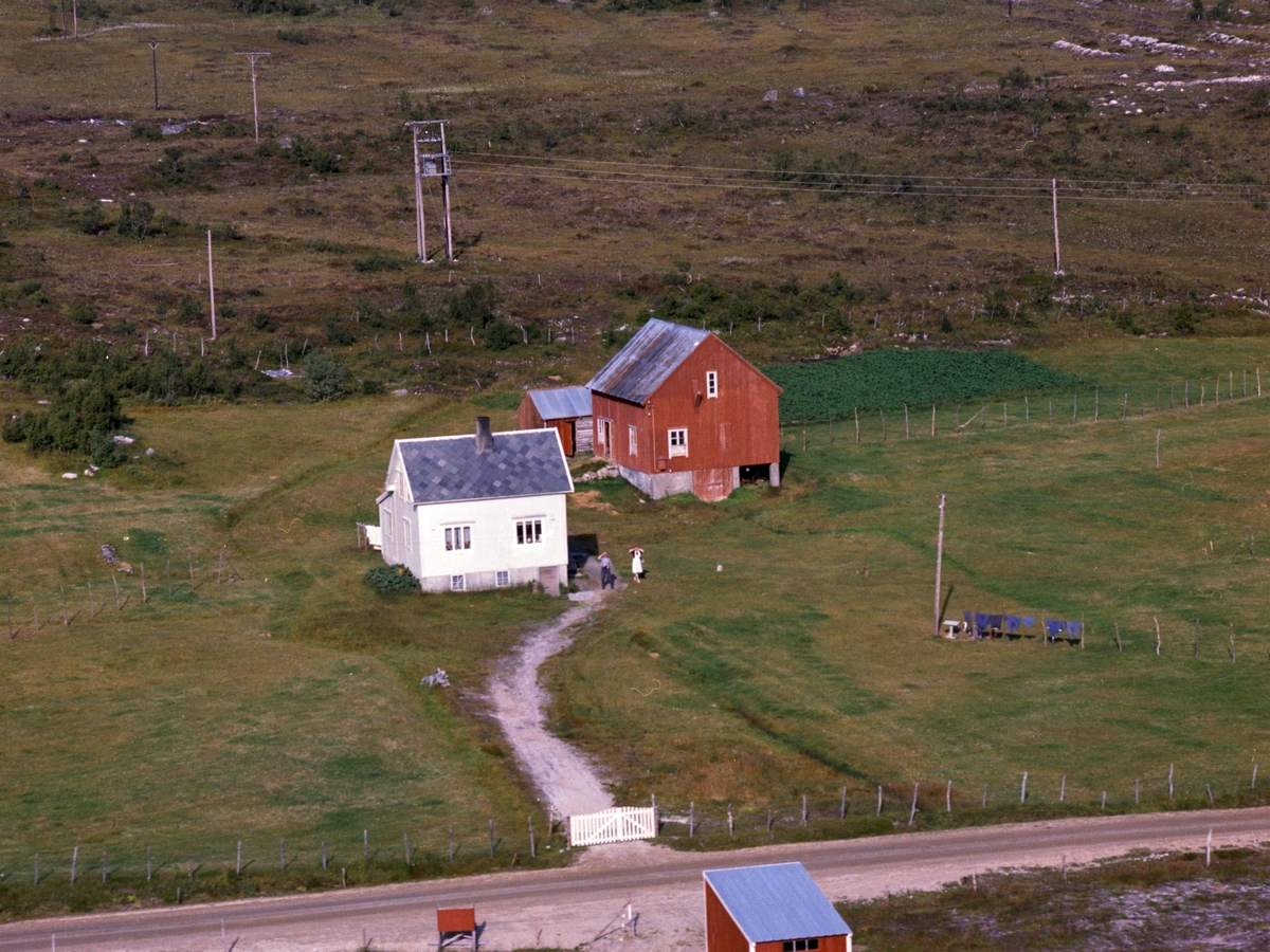 Flyfoto fra Strandebo i Godfjord.