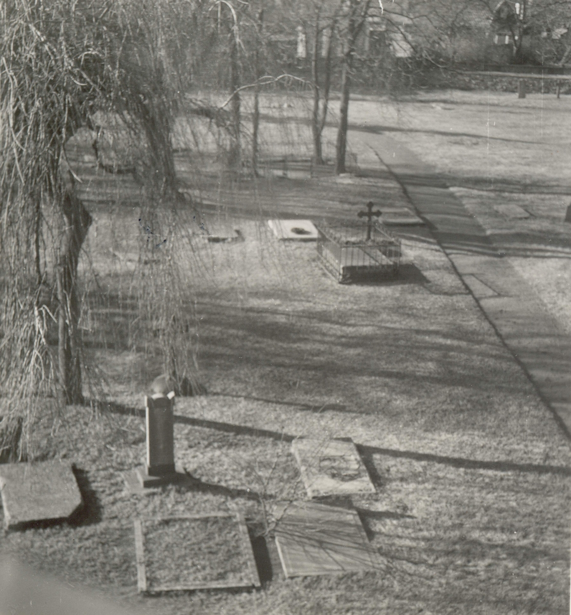 Gravar på Gamla kyrkogården i Kalmar.