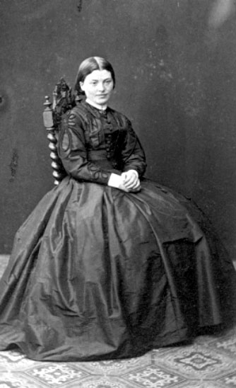 Fröken Crusenstierna. foto Marstrand 1868.