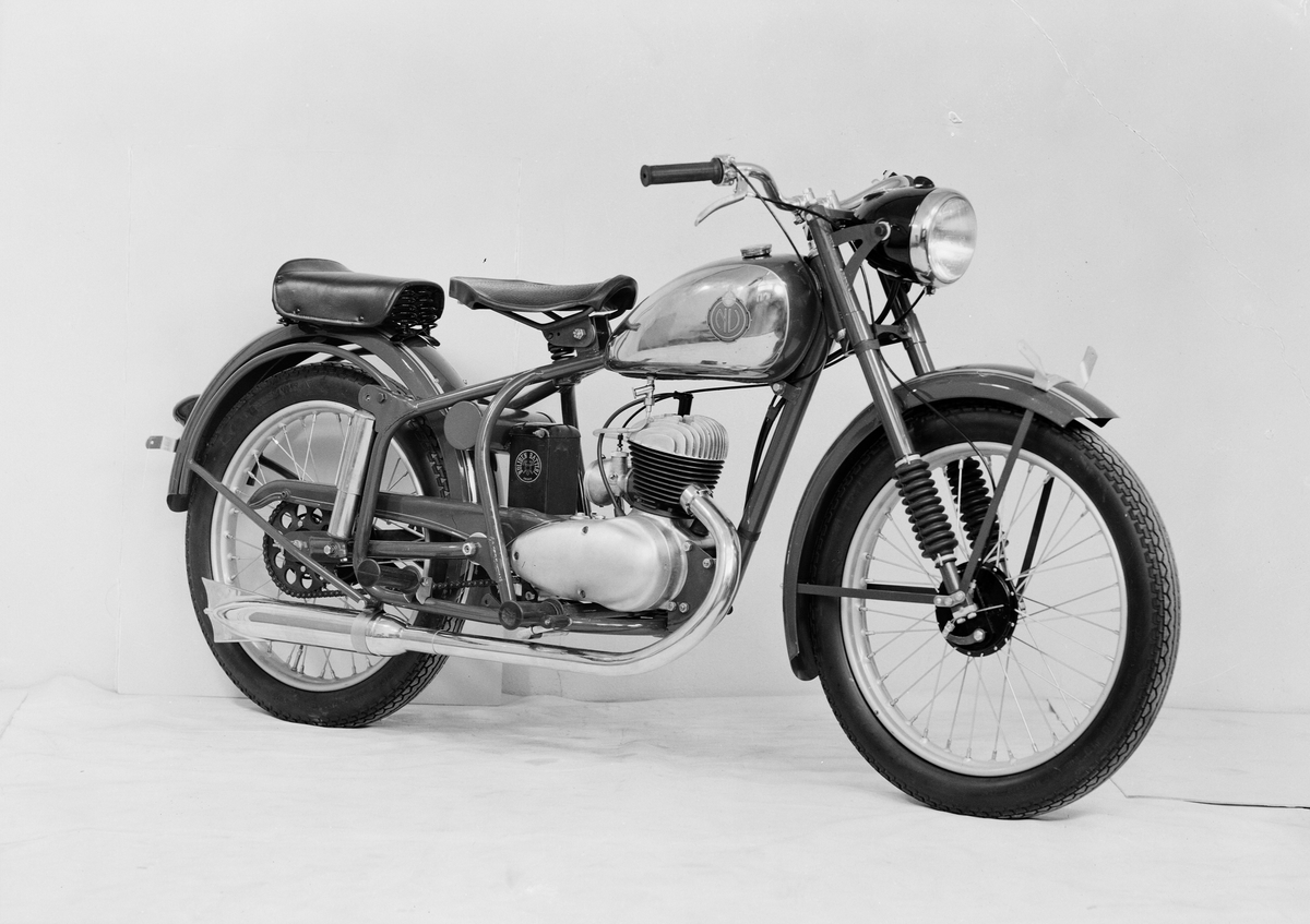 Motorcykel NV - Nymans, Uppsala 1950