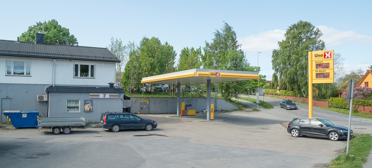 Uno X bensinstasjon Osloveien Drøbak Frogn