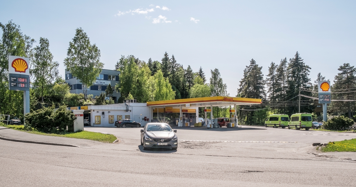 Shell bensinstasjon Skiveien Kolbotn Oppegård
