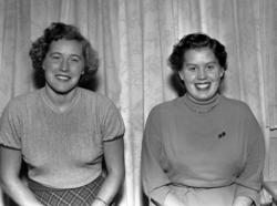 Portrettfoto av
Inger Rangøynes og Mary Sæther
ved Kristians