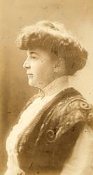 Anna Knudtzon (1860-1930). Bilde fra Marie Knudtzon (1879-19