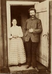 Bilde fra Marie Knudtzon (1879-1966) sin fotosamling. Se bil